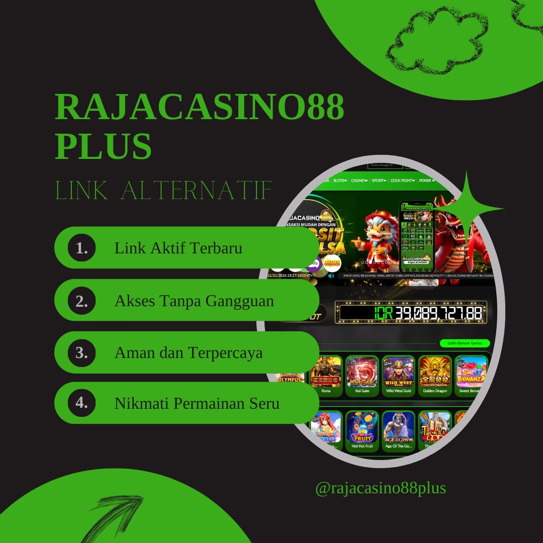 Rajacasino88 Link Alternatif Terbaru - Akses Aman ke Situs Casino Online Resmi